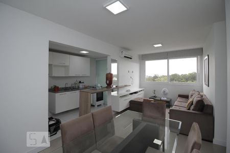 Sala de apartamento à venda com 2 quartos, 70m² em Marechal Rondon, Canoas