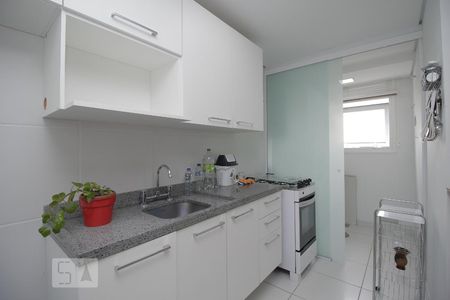 Cozinha de apartamento à venda com 2 quartos, 70m² em Marechal Rondon, Canoas