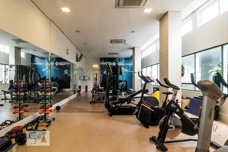 Apartamento para alugar com 38m², 1 quarto e 1 vaga Apartamento para alugar com 38m², 1 quarto e 1 vagaAcademia