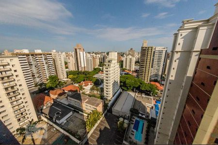 Vista da Sala de apartamento para alugar com 1 quarto, 47m² em Cambuí, Campinas