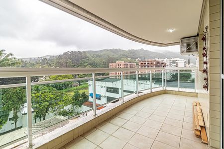 Varanda da Sala de apartamento para alugar com 4 quartos, 137m² em Freguesia (jacarepaguá), Rio de Janeiro