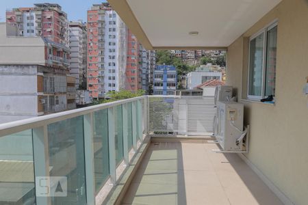 Varanda da Sala de apartamento à venda com 3 quartos, 181m² em Tijuca, Rio de Janeiro