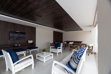 Apartamento à venda com 48m², 1 quarto e 1 vagaChurrasqueira