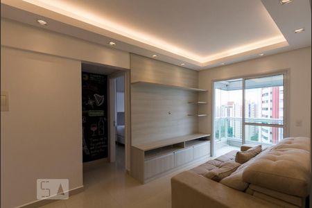 Sala de apartamento à venda com 1 quarto, 48m² em Vila Mascote, São Paulo