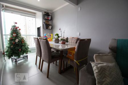 Sala de Jantar de apartamento à venda com 2 quartos, 52m² em Vila Augusta, Guarulhos