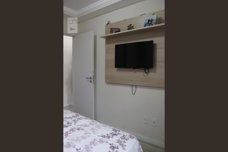 Suíte  de apartamento à venda com 3 quartos, 170m² em Vila Camilópolis, Santo André