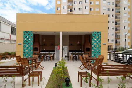 Área comum - Churrasqueira de apartamento para alugar com 2 quartos, 43m² em Bom Retiro, São Paulo