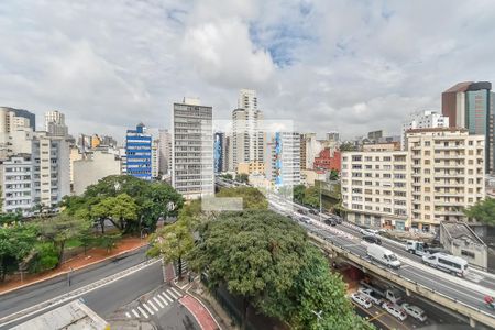 Vista da Varanda de kitnet/studio para alugar com 1 quarto, 26m² em Campos Elíseos, São Paulo