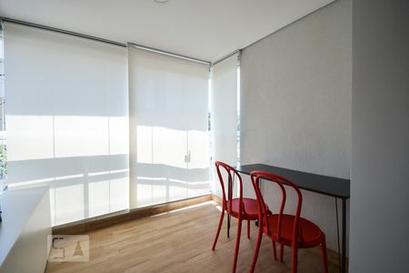 Varanda de apartamento à venda com 1 quarto, 44m² em Pinheiros, São Paulo