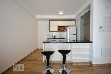 Cozinha de apartamento à venda com 1 quarto, 44m² em Pinheiros, São Paulo