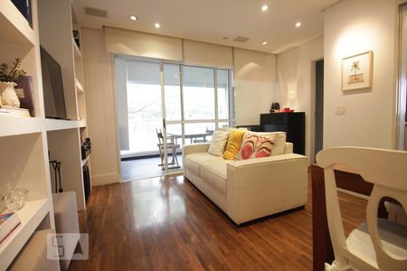 Sala de apartamento à venda com 2 quartos, 75m² em Vila Andrade, São Paulo