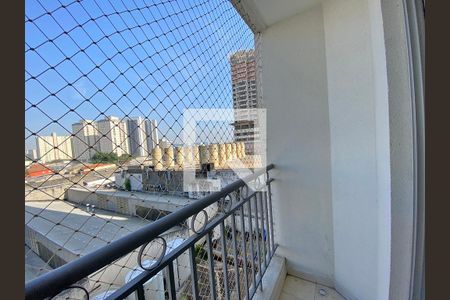 Varanda da Sala de apartamento para alugar com 2 quartos, 50m² em Quarta Parada, São Paulo