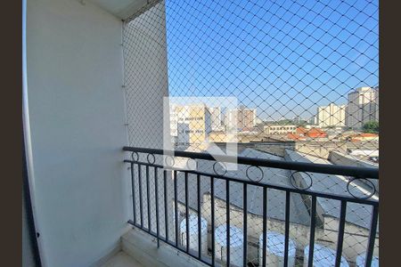 Varanda da Sala de apartamento para alugar com 2 quartos, 50m² em Quarta Parada, São Paulo