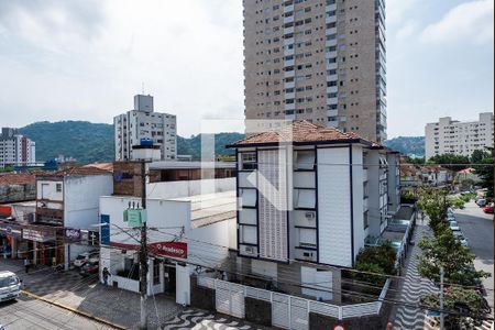 Vista de apartamento para alugar com 2 quartos, 65m² em Campo Grande, Santos