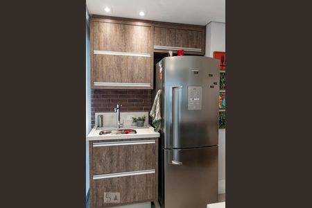 Varanda/Cozinha de kitnet/studio à venda com 1 quarto, 42m² em Vila Olímpia, São Paulo