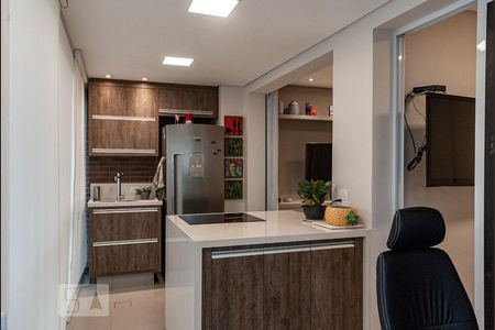 Varanda/Cozinha de kitnet/studio à venda com 1 quarto, 42m² em Vila Olímpia, São Paulo