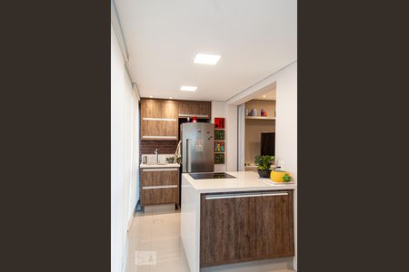 Varanda/Cozinha de kitnet/studio à venda com 1 quarto, 42m² em Vila Olímpia, São Paulo