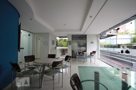 Apartamento para alugar com 48m², 1 quarto e 1 vagaSalão de festas