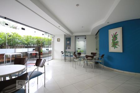 Apartamento para alugar com 48m², 1 quarto e 1 vagaSalão de festas