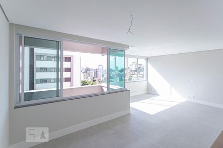 Sala de apartamento para alugar com 4 quartos, 125m² em Serra, Belo Horizonte
