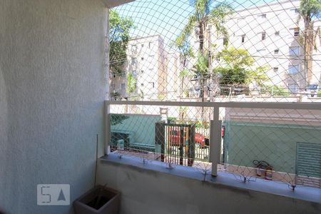 Varanda da sala de apartamento para alugar com 3 quartos, 72m² em Morumbi, São Paulo