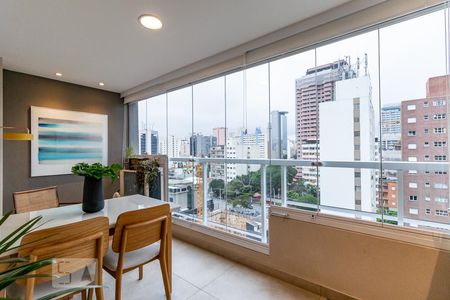 Varanda de apartamento para alugar com 1 quarto, 37m² em Jardim Paulistano, São Paulo