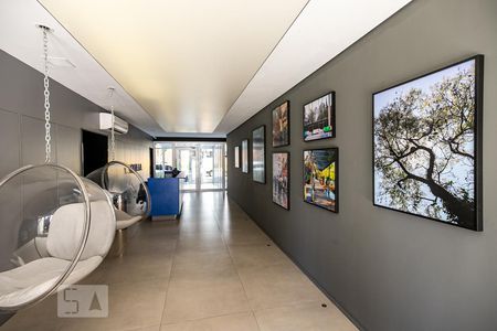 Studio para alugar com 24m², 1 quarto e 1 vagaHall Social