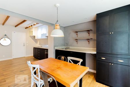 Varanda - Sala de Jantar de apartamento à venda com 2 quartos, 59m² em Bela Vista, São Paulo