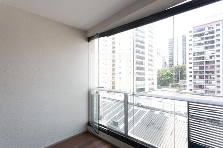 Varanda de apartamento para alugar com 1 quarto, 25m² em Cerqueira César, São Paulo