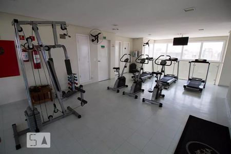 Apartamento para alugar com 50m², 1 quarto e 1 vaga Apartamento para alugar com 50m², 1 quarto e 1 vagaÁrea comum - Academia