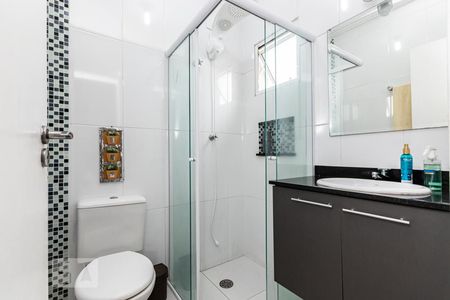 Casa de condomínio à venda com 75m², 2 quartos e 1 vagaBanheiro suíte 2