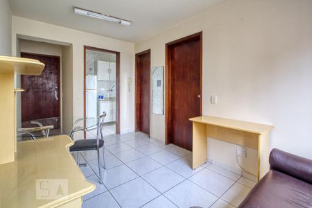 Sala de apartamento para alugar com 1 quarto, 41m² em Centro, Curitiba