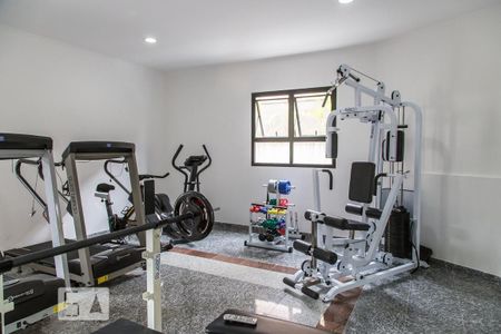 Apartamento para alugar com 43m², 1 quarto e 1 vaga Apartamento para alugar com 43m², 1 quarto e 1 vagaAcademia
