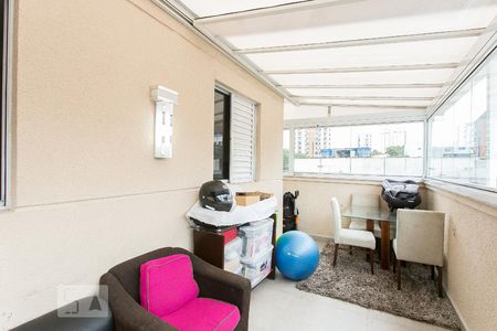 Apartamento à venda com 90m², 3 quartos e 1 vagaVaranda