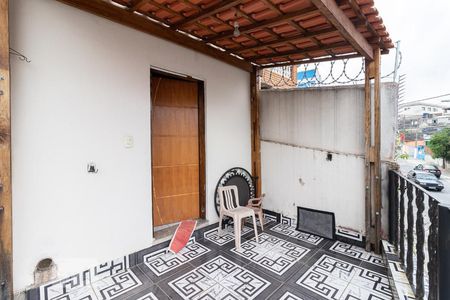 Varanda da Sala de casa à venda com 3 quartos, 128m² em Vila Araguaia, São Paulo