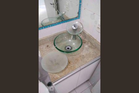 Banheiro da Suíte  de apartamento para alugar com 3 quartos, 60m² em Planalto, São Bernardo do Campo