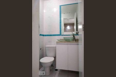 Banheiro da Suíte  de apartamento para alugar com 3 quartos, 60m² em Planalto, São Bernardo do Campo