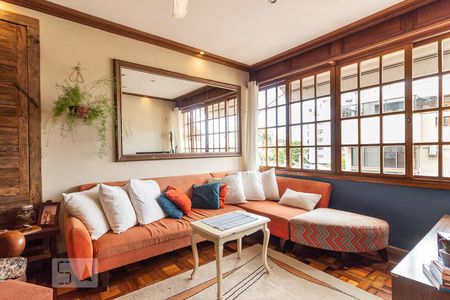 Sala de apartamento à venda com 2 quartos, 100m² em Petrópolis, Porto Alegre