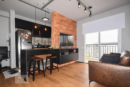 Sala de apartamento à venda com 2 quartos, 54m² em Vila Praia, São Paulo