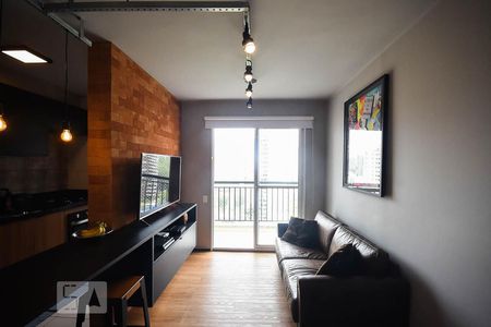 Sala de apartamento à venda com 2 quartos, 54m² em Vila Praia, São Paulo
