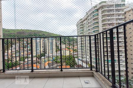 Varanda Sala de apartamento para alugar com 3 quartos, 107m² em Vital Brasil, Niterói