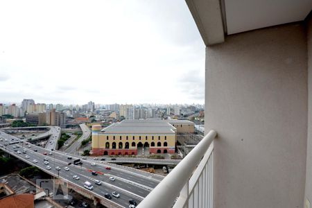 Varanda da Sala de apartamento à venda com 2 quartos, 46m² em Liberdade, São Paulo