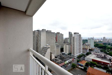 Varanda da Sala de apartamento à venda com 2 quartos, 46m² em Liberdade, São Paulo