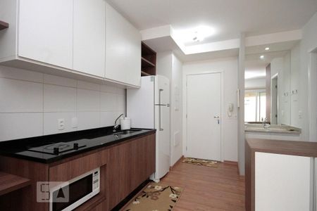 Cozinha de kitnet/studio para alugar com 1 quarto, 34m² em Consolação, São Paulo