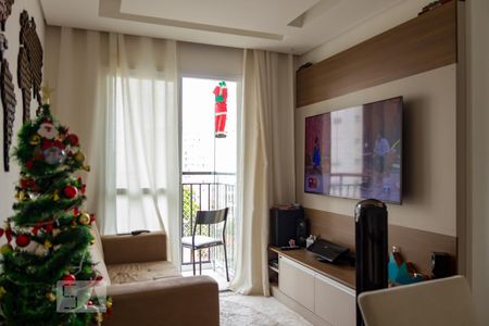 Sala de apartamento à venda com 2 quartos, 49m² em Campestre, São Caetano do Sul