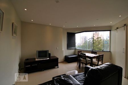 Sala de kitnet/studio à venda com 1 quarto, 40m² em Paraíso do Morumbi, São Paulo