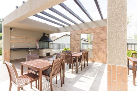 Apartamento à venda com 42m², 1 quarto e 1 vagaChurrasqueira