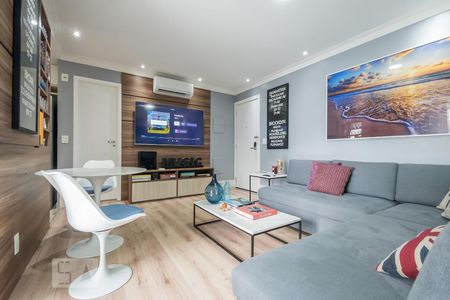 Sala de apartamento para alugar com 1 quarto, 55m² em Cidade Monções, São Paulo