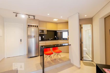 Sala de apartamento à venda com 1 quarto, 40m² em Cerqueira César, São Paulo