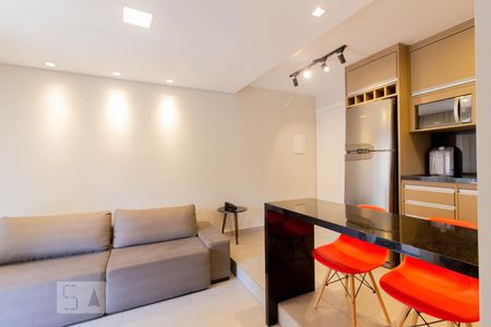 Sala de apartamento à venda com 1 quarto, 40m² em Cerqueira César, São Paulo